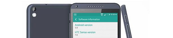 Android 5.0.2 Lollipop para el HTC Desire 816