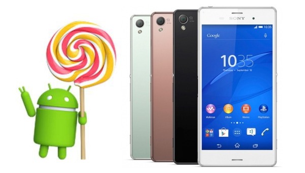 Android 5.1 Lollipop en los Sony Xperia Z3 y Z3 Compact