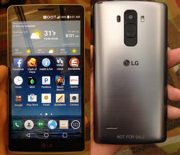 Imágenes filtradas del LG G4 Stylus
