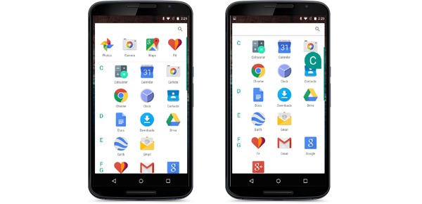 Novedades visuales en Android M