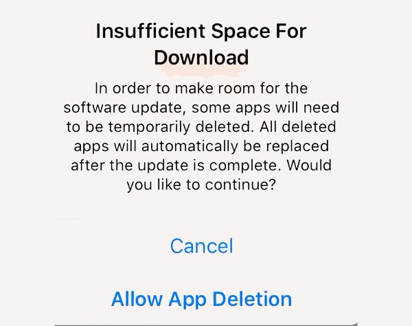 Solución a un problema de almacenamiento en iOS 9