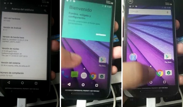 Imagen oficial filtrada del Motorola Moto G de 2015