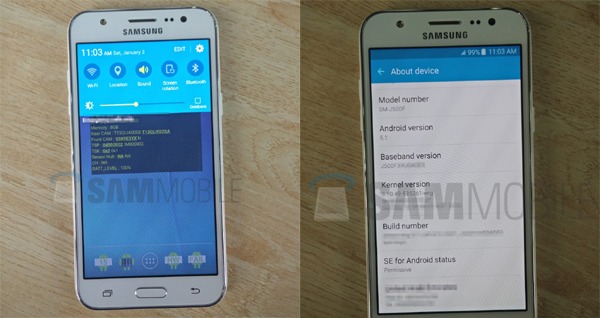Samsung Galaxy J5, al descubierto