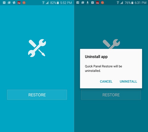 Solución de Samsung a los iconos desaparecidos en el Galaxy S6 tras Android 5.1.1 Lollipop