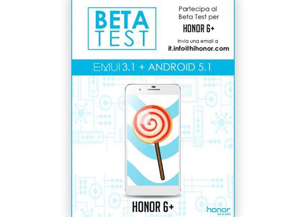 Android 5.1 Lollipop para el Honor 6 Plus, cada vez más cerca