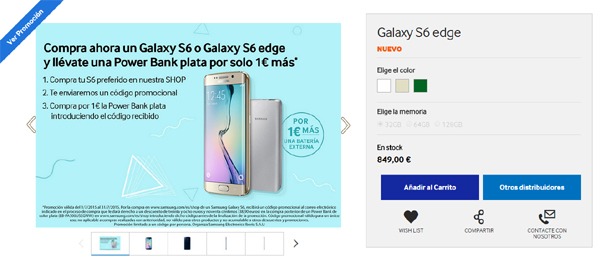 Precio de salida del Samsung Galaxy S6 Edge Plus