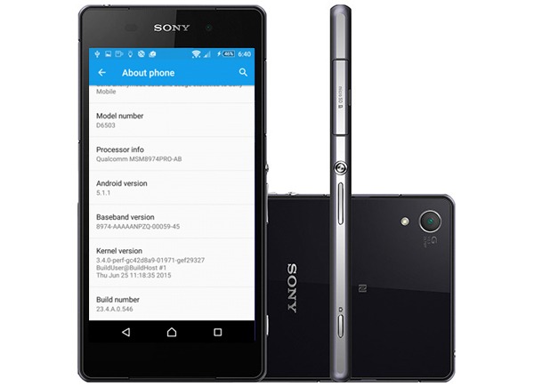 Android 5.1.1 Lollipop comienza a llegar al Sony Xperia Z2