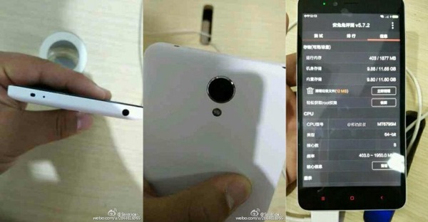 Filtración con el diseño del Xiaomi Redmi Note 2