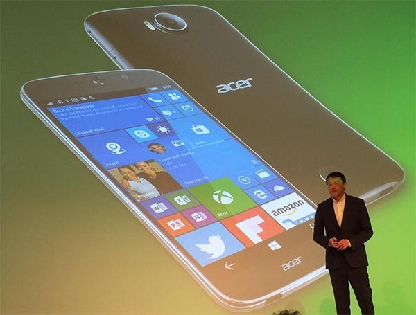Acer Jade Primo, el primer móvil con Windows 10 que funciona como ordenador
