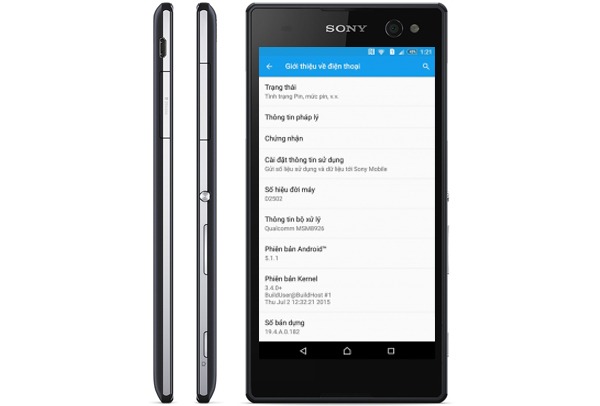Android 5.1.1 Lollipop para el Sony Xperia C3, empieza la distribución