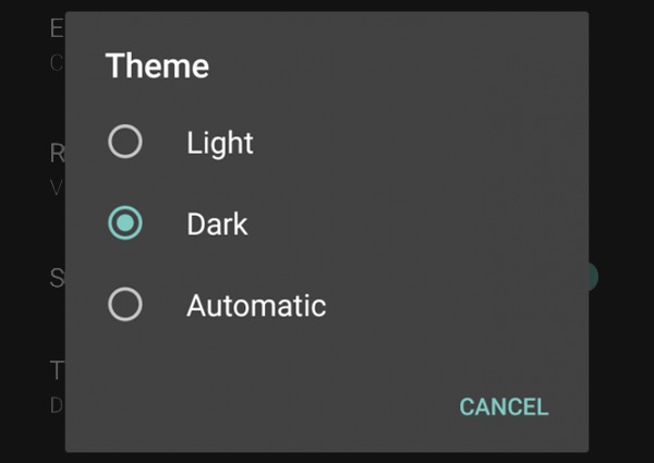 Adiós a la plantilla nocturna de Android 6.0 Marshmallow