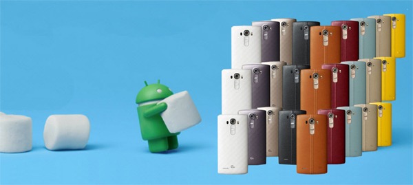 LG también se sumará a Android 6.0 Marshmallow con el G3 y el G4