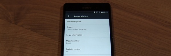 Así­ es la actualización de Android 6.0 Marshmallow de Sony