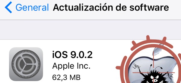 iOS 9.0.2 soluciona el peligroso fallo de seguridad de los iPhone