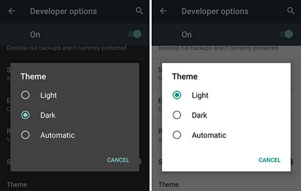 Android 6.0 Marshmallow tiene pistas sobre un modo nocturno para la interfaz