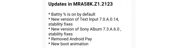 Estado de la actualización de Android 6.0 Marshmallow de Sony