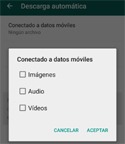 Evitar alto consumo en la factura en Android