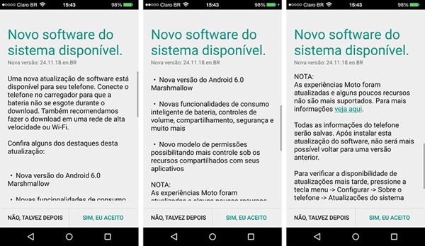 Android 6.0 para el Motorola Moto X Style de 2015