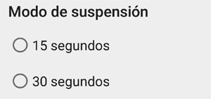 Reducir el consumo de la pantalla en Android