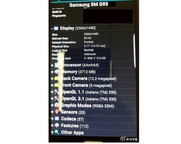 Especificaciones del Samsung Galaxy S7 Edge+