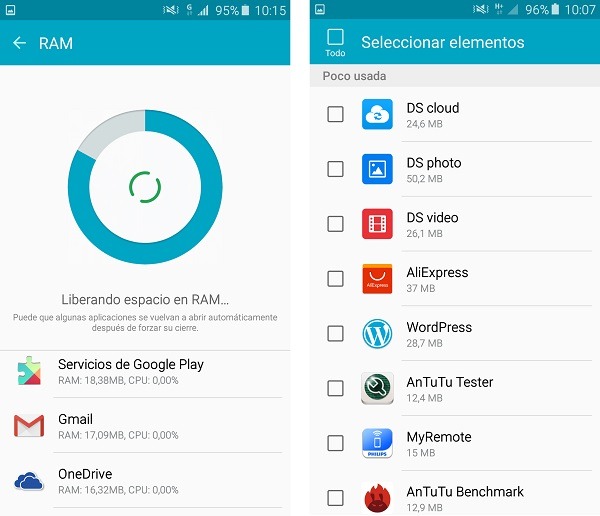 Samsung Galaxy A5 2016 Smart Manager