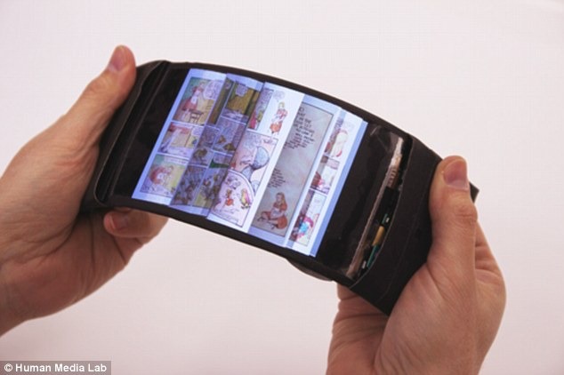 ReFlex, el primer móvil con pantalla completamente flexible