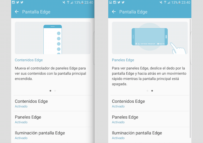 Pantalla Edge Galaxy S7 Edge