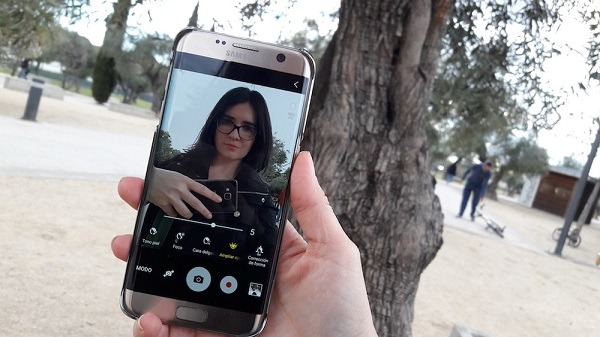 Hacer selfie en el Samsung Galaxy S7