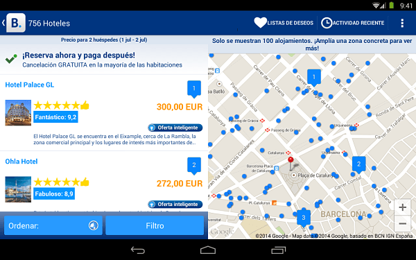 Booking
