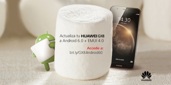 El Huawei GX8 se actualiza a Android 6.0 Marshmallow
