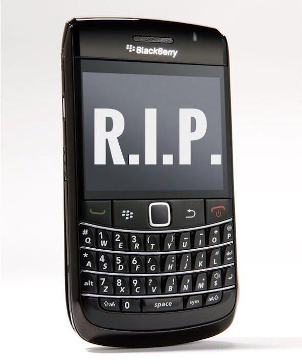 BlackBerry anuncia oficialmente que no fabricará más móviles