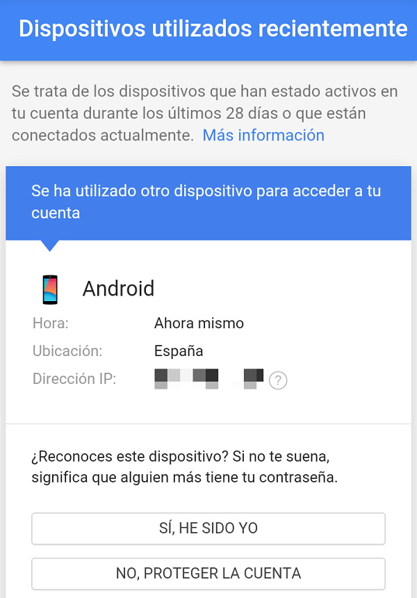 aviso google