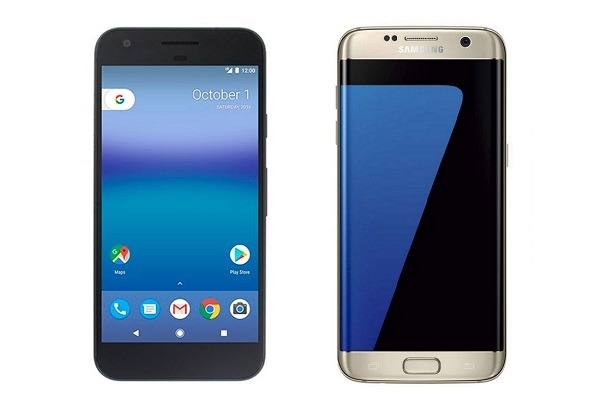 Comparativa Google Pixel vs Samsung Galaxy S7