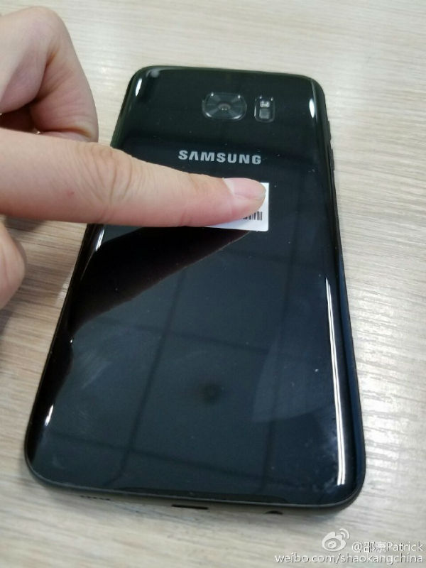 Samsung Galaxy S7 Edge negro brillante