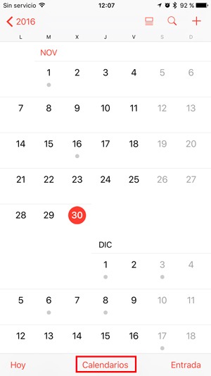 app calendario ios