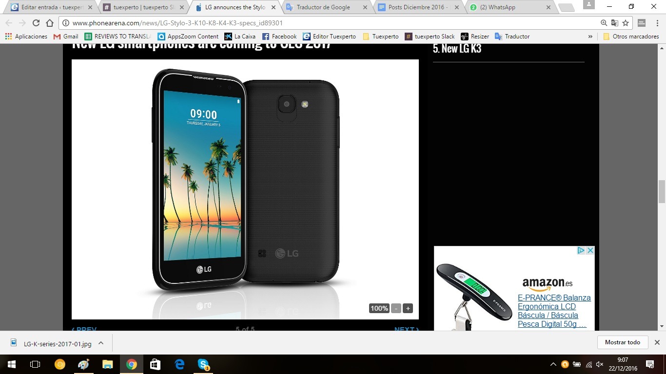 LG K Series