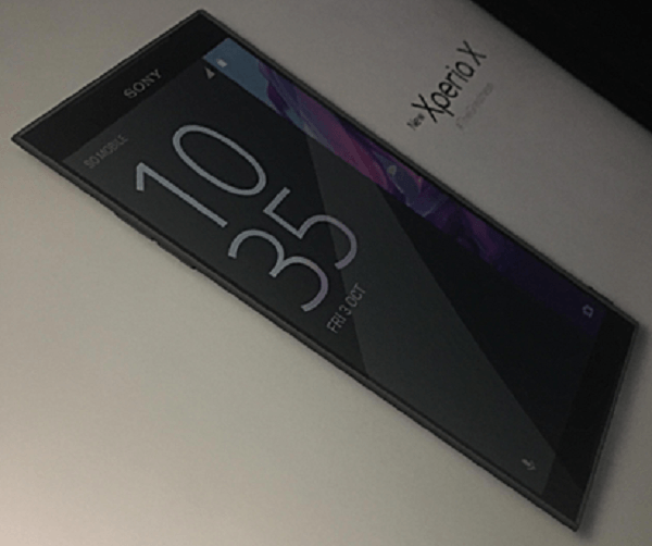 Filtrada la primera imagen del Sony Xperia X 2017
