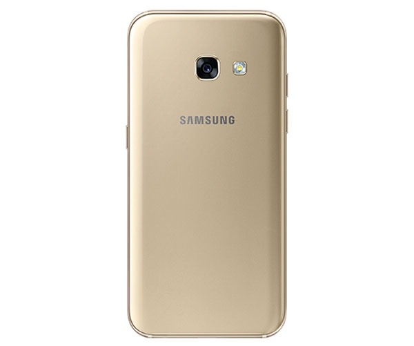 samsung galaxy a3 2017 oro trasera
