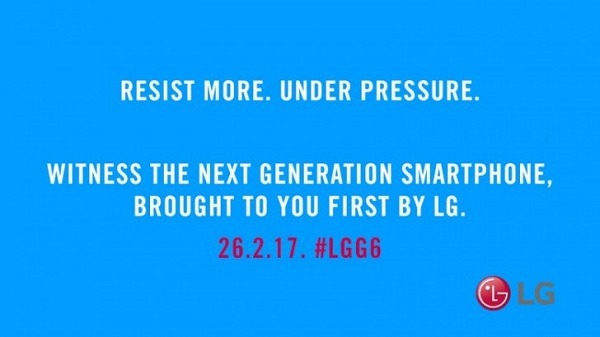 lg g6 resistencia agua