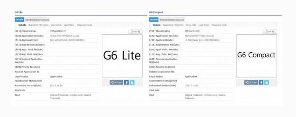 LG G6 Lite y Compact