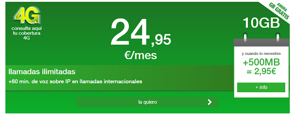 tarifa amena