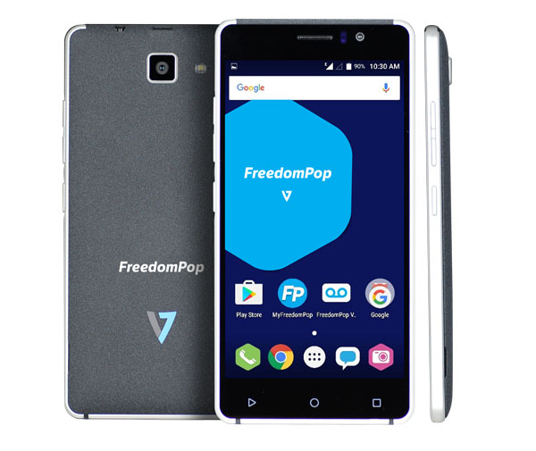 FreedomPop V7, un móvil Android del operador por menos de 60 euros