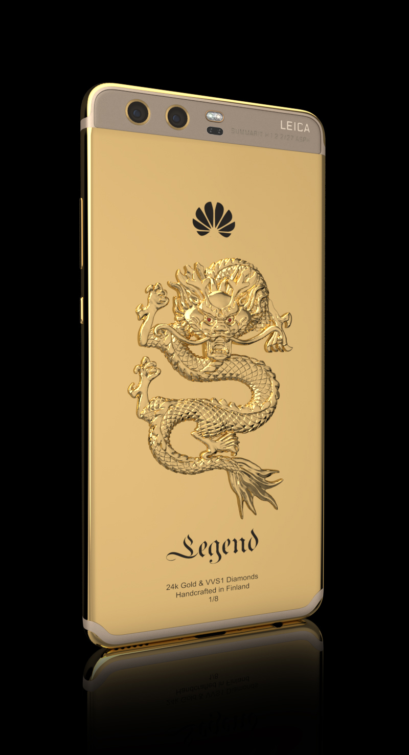 Huawei P10 oro 24 quilates