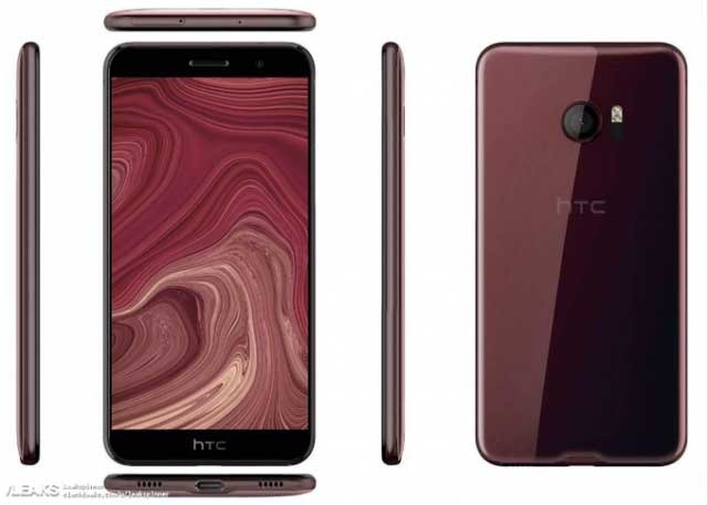 HTC U rojo 