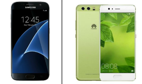 Comparativa Samsung Galaxy S7 vs Huawei P10