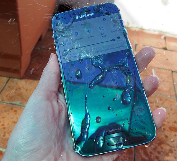 Samsung Galaxy S7 resistencia