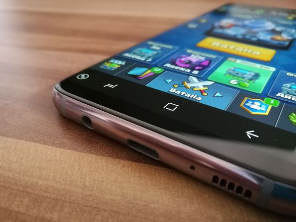 Samsung Galaxy S8+ pantalla bordes