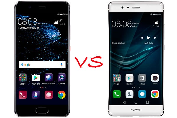 Comparativa Huawei P10 vs Huawei P9