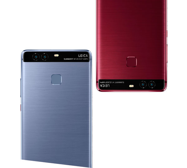 huawei p9 trasera colores