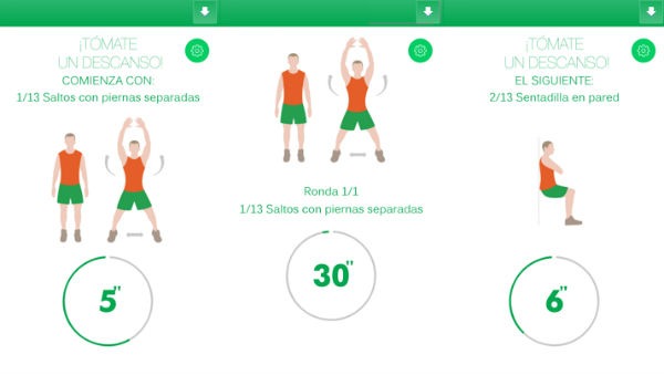 Entrenamiento de 7 minutos